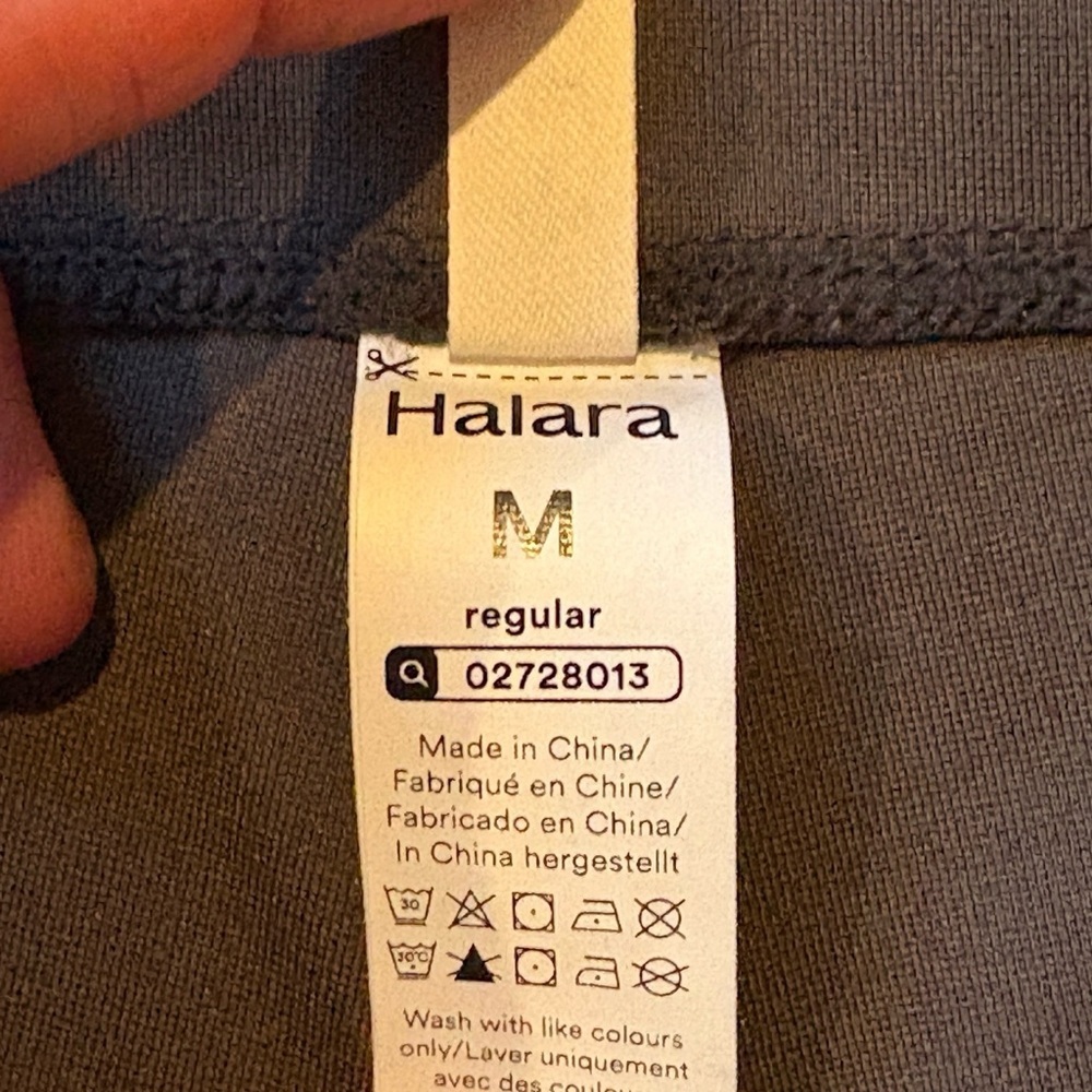 Halara Womens High Waisted Work Pants Brown Medium NWT Stretch Pocket Trousers - Picture 6 of 8